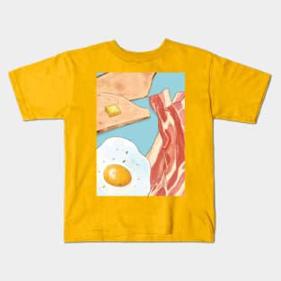 Breakfast Illustration Kids T-Shirt